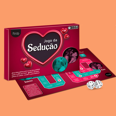 Jogo da Sedução com Tabuleiro - Diversão Ao Cubo