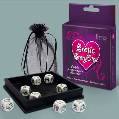 Jogo de Dados para Contar Fantasias Eróticas - Erotic Story Dice