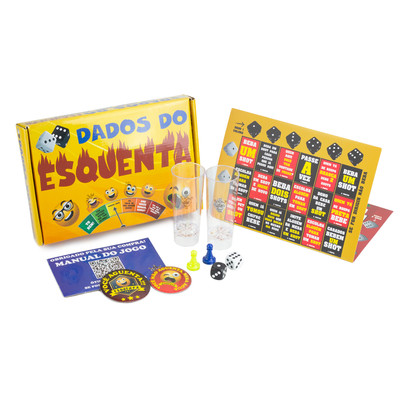 Foto 1 do produto Jogo Dados do Esquenta - Jogos Secretos
