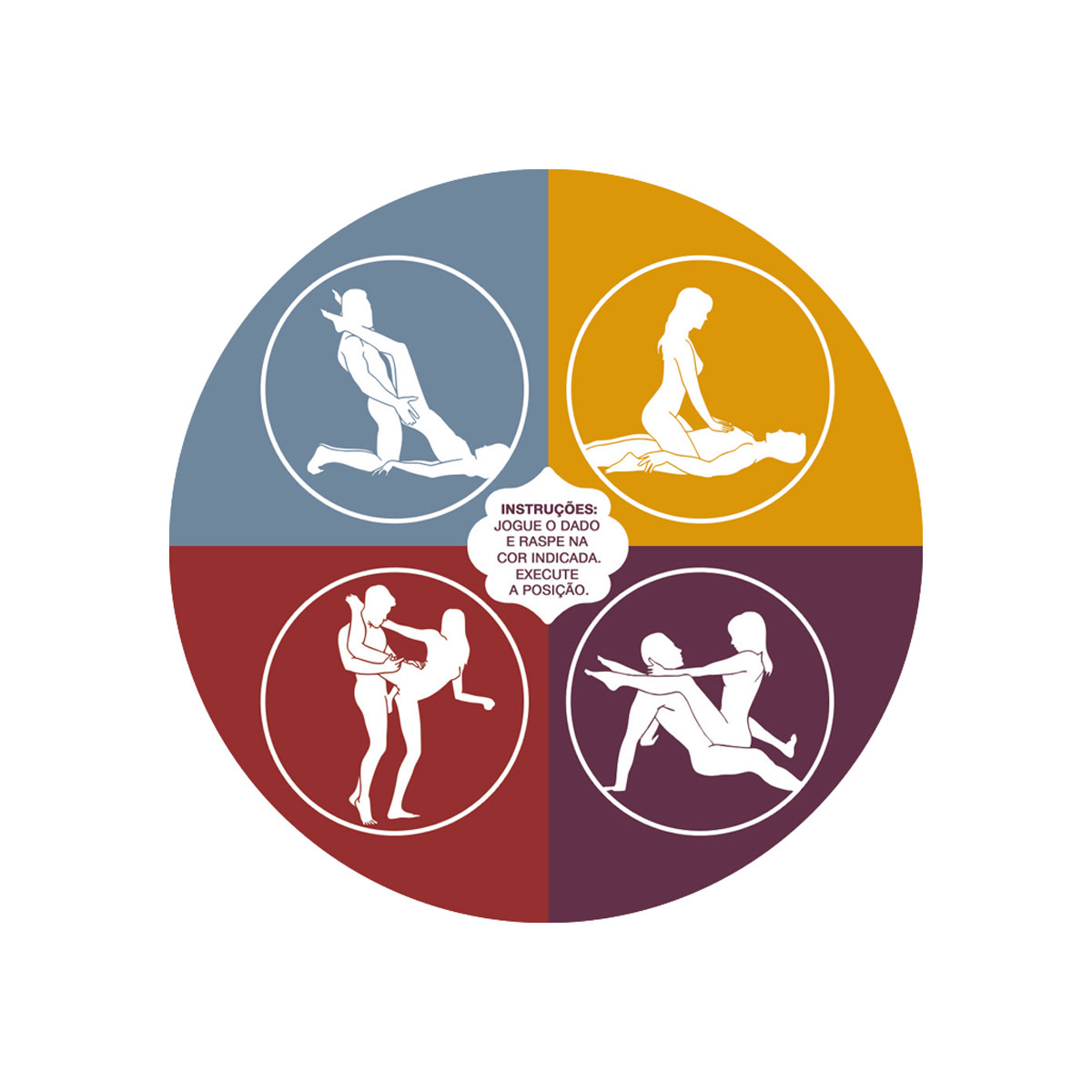 Jogo do Kama Sutra - Jogo de Dados e Raspadinhas | 6 Itens - 4