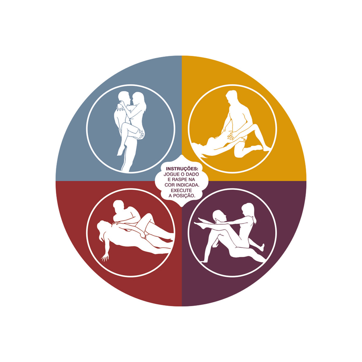 Jogo do Kama Sutra - Jogo de Dados e Raspadinhas | 6 Itens - 5