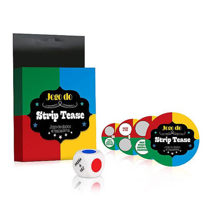 Foto 1 do produto Jogo de Dados e Raspadinhas - Jogo do Strip Tease
