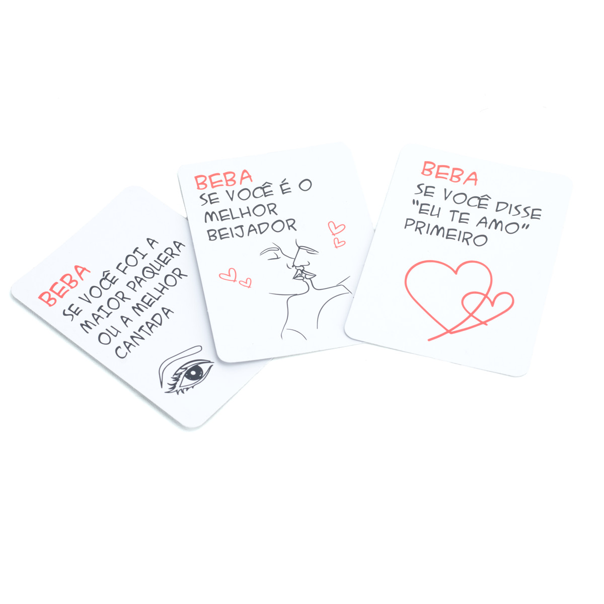 Jogo Desejos & Drinks para Casais - Diversão ao Cubo | Contém 50 Cartas - 3