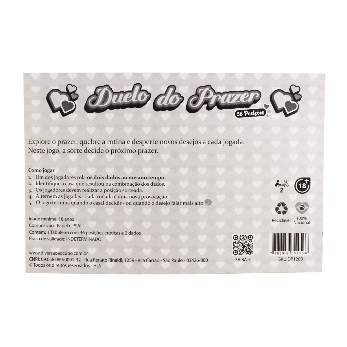 Jogo Duelo do Prazer "36 Posições" - Diversão ao Cubo - 4