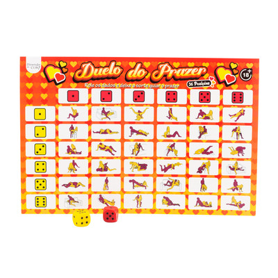 Jogo Duelo do Prazer "36 Posições" - Diversão ao Cubo