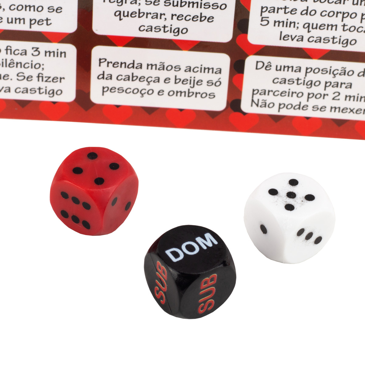 Jogo Duelo do Prazer "Fetiche" - Diversão ao Cubo - 3