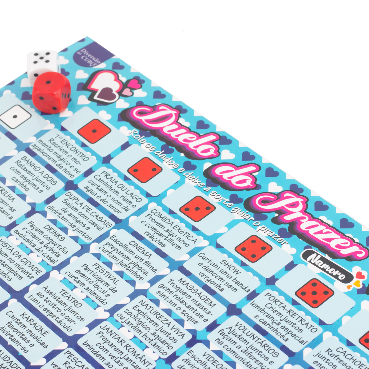 Jogo Duelo do Prazer "Namoro" - Diversão ao Cubo - 2