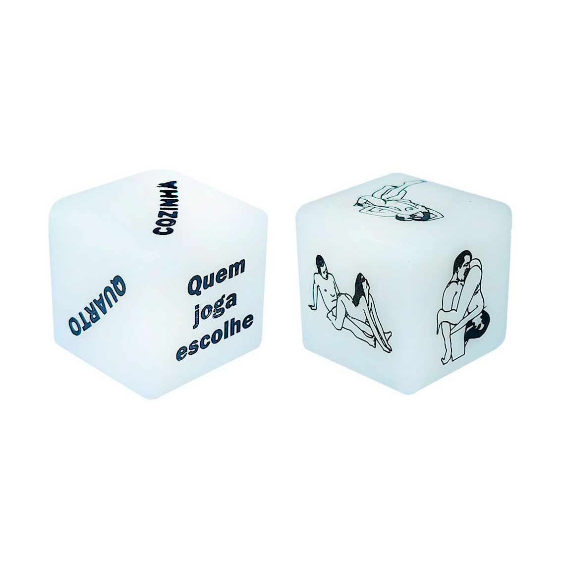 Jogo do Prazer Hot - Diversão ao Cubo | Contém 2 Dados - 2