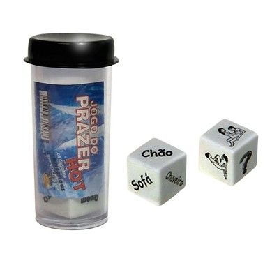 Jogo do Prazer Hot - Diversão ao Cubo | Contém 2 Dados