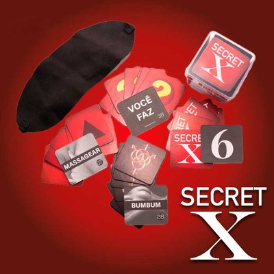Jogo Secret X com Venda para os Olhos - Jogos Secretos