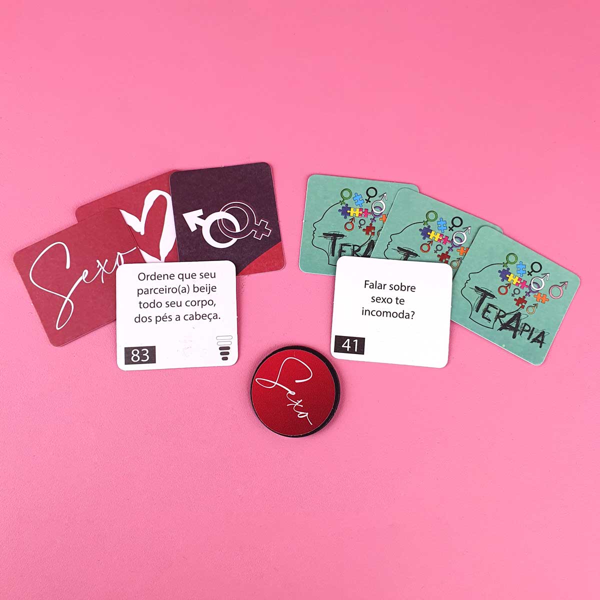 Jogo Sexo Terapia - Jogos Secretos | 92 Cartas - 2