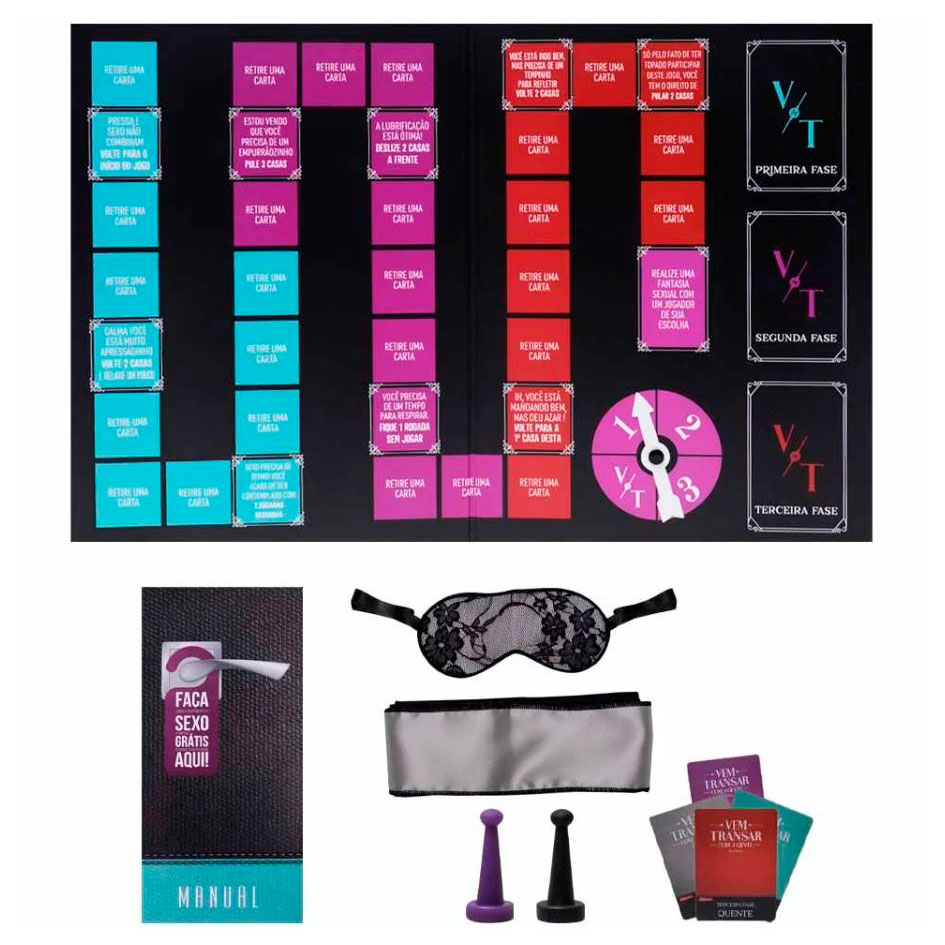 Jogo Vem Transar com a Gente - Hot Flowers - 2