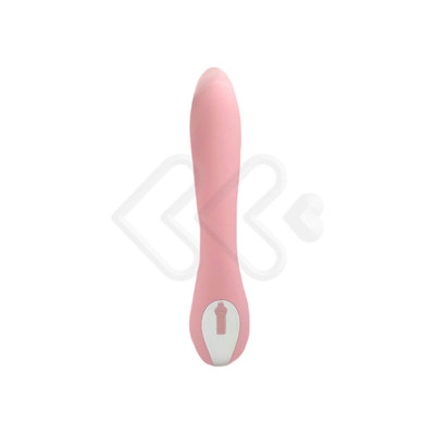 Foto 3 do produto Vibrador de Ponto G com Estimulador de Clitóris, 12 Modos de Vibração e Aquecimento - Joker Flower - 12,1 x 3,4 cm