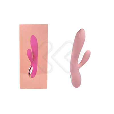 Foto 1 do produto Vibrador de Ponto G com Estimulador de Clitóris, 12 Modos de Vibração e Aquecimento - Joker Flower - 12,1 x 3,4 cm