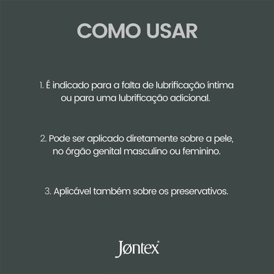 Foto 3 do produto Gel Lubrificante Íntimo Neutro à Base D'Água  - Jontex Gel | 100g