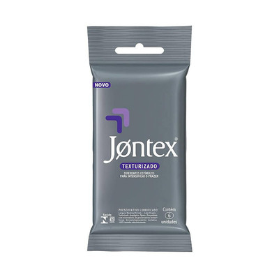 Foto 1 do produto Preservativo Texturizado - Jontex Sensation - 6 Unidades
