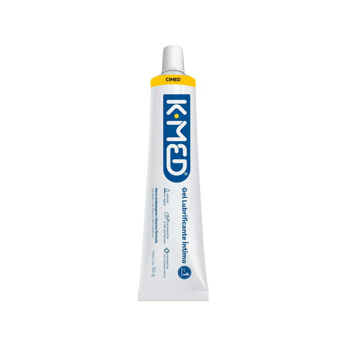 Gel Lubrificante Íntimo a Base de Água - K-Med | 50g - 2