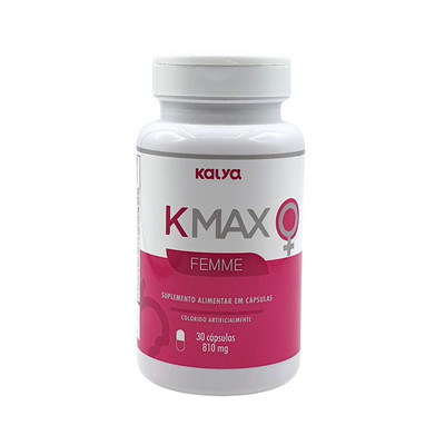 Suplemento Vitamino e Mineral Aumenta a Libido Feminino - Kalya KMAX Libidus | 30 Cápsulas