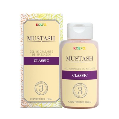Lubrificante Corporal em Gel à Base D'Água com Fragrância Especial - Kalya Mustash Classic | 100 ml