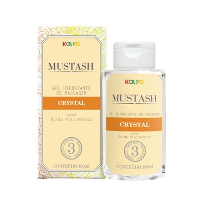 Lubrificante em Gel à Base D'Água - Kalya Mustash Crystal  | 100 ml