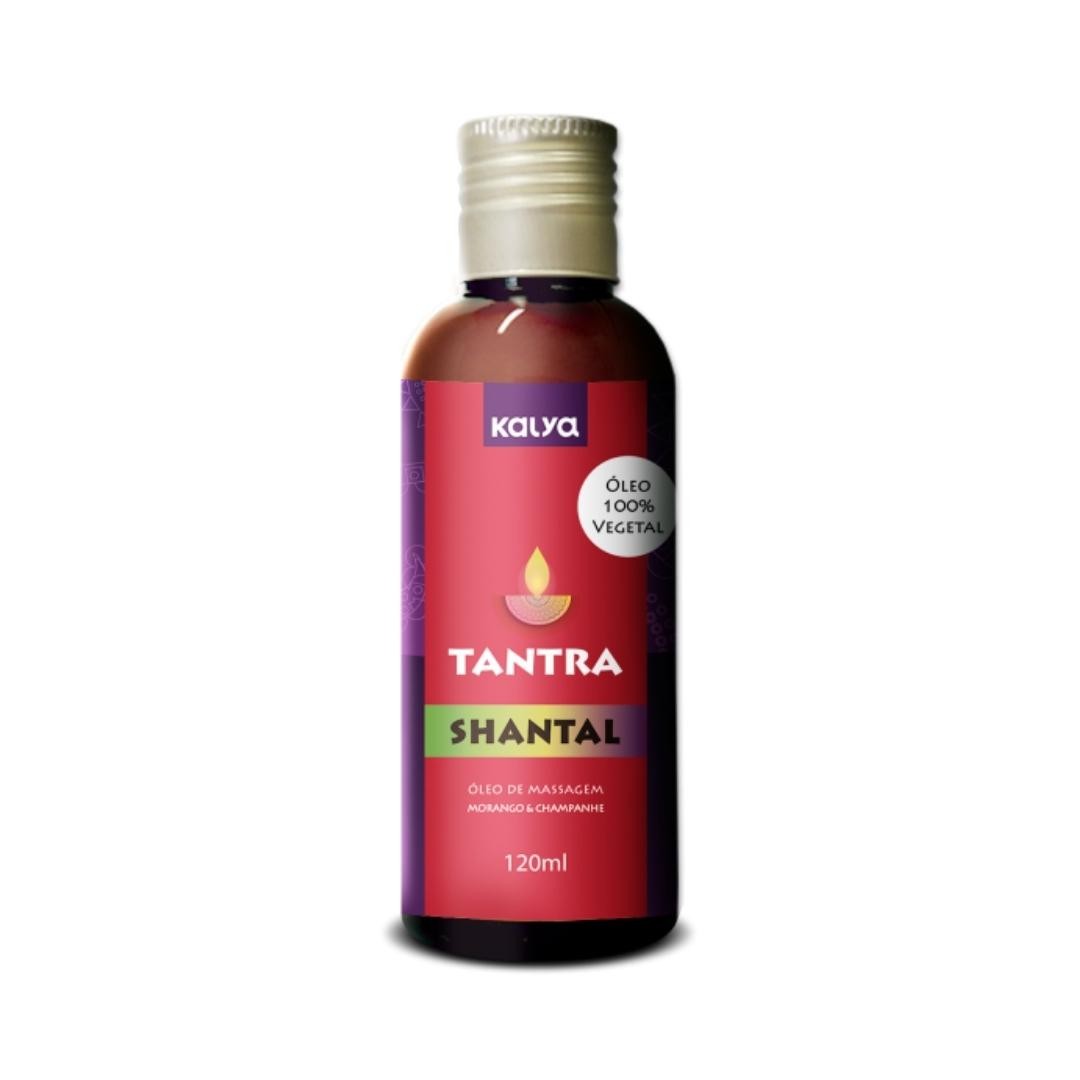 Óleo para Massagem Corporal 100% Vegetal - Kalya Tantra - 120 ml | Disponível em 9 Aromas - 7