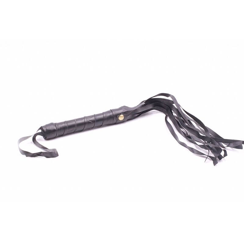 Kama Sutra Accessories - Kit Bondage com Algema, Venda e Chicote de Couro Sintético - 2