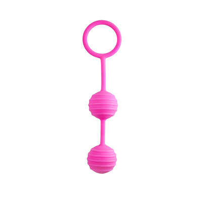 Foto 1 do produto Bolas com Peso para Pompoar em ABS - Kegel Ball | Cor: Rosa