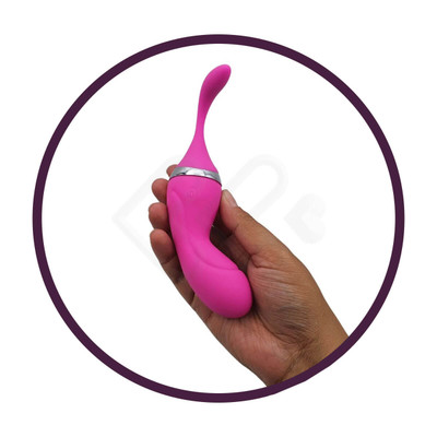 Foto 4 do produto Vibrador para Pompoarismo com 20 Modos de Vibrações e Multivelocidade - Yequ Kegel Ball | 10 x 3 cm