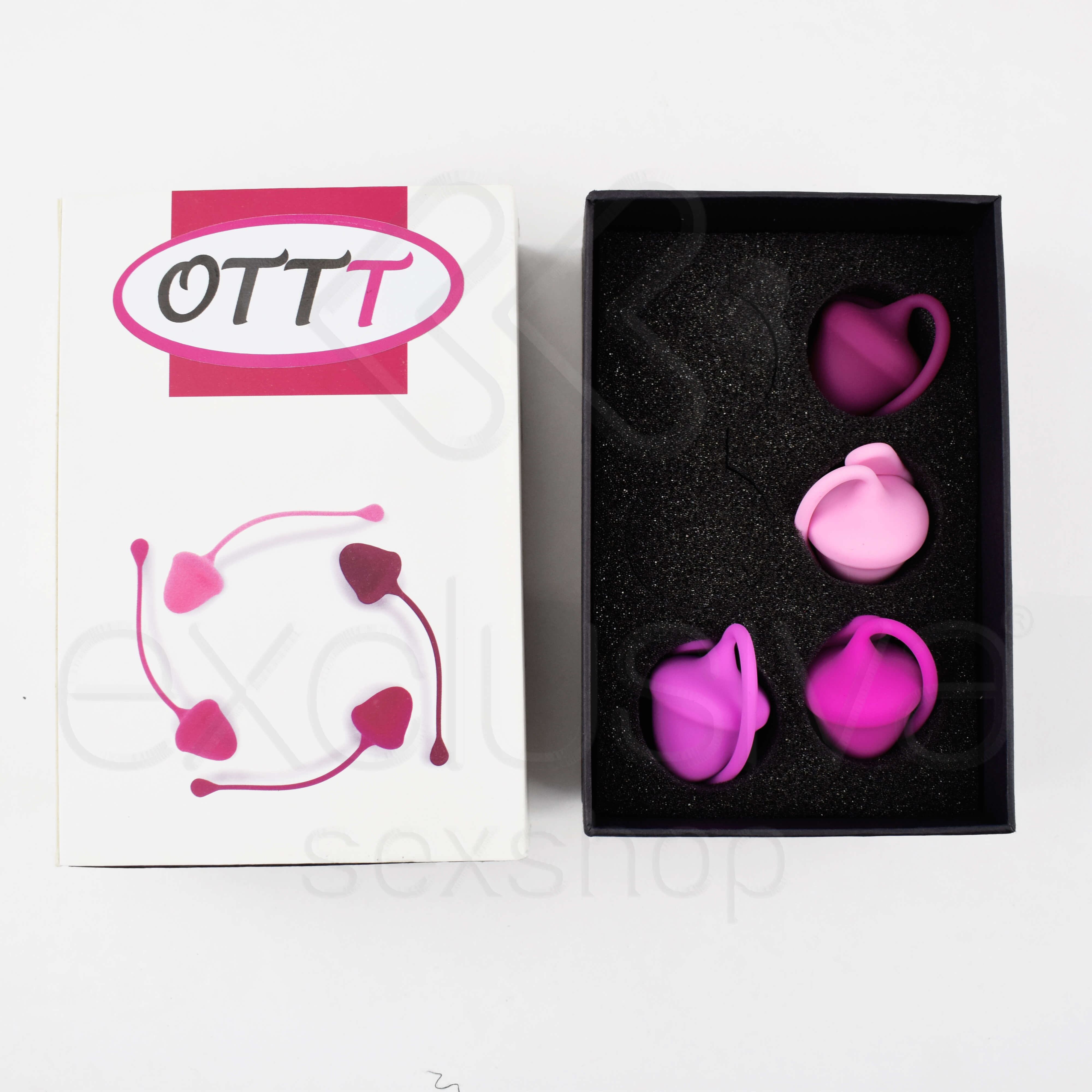 Kegel Balls - Kit de Pompoarismo com 4 Pesos em Forma de Noz - 2