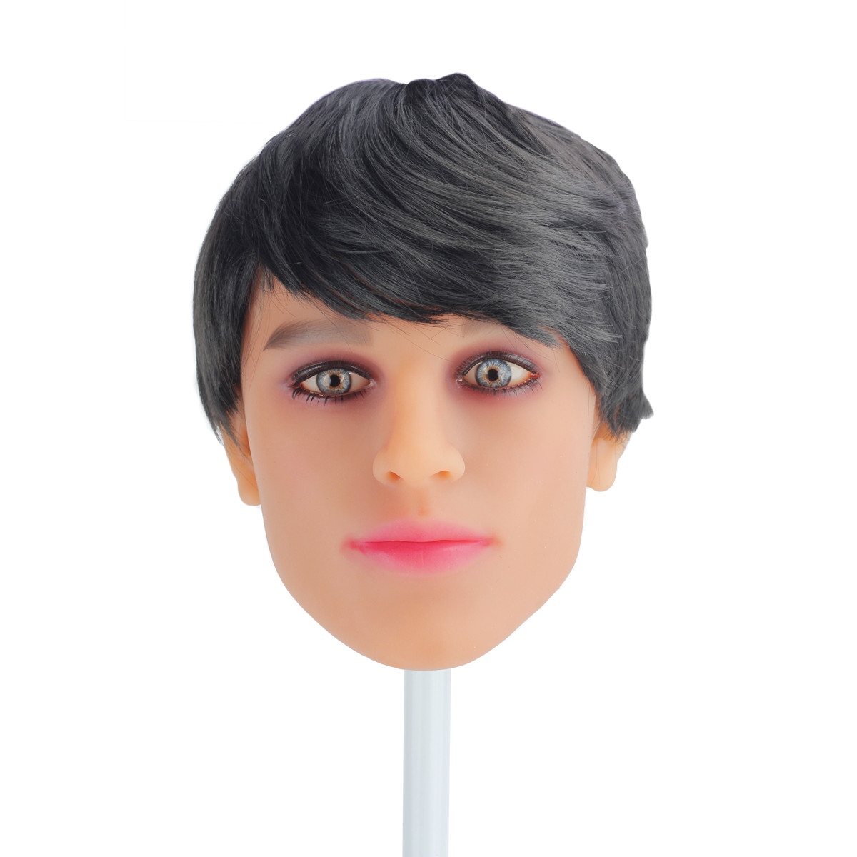 Kevin - Boneco Realista Completo Feito em TPE com Olhos Azuis, Vértebras em Aço, Peruca e Diversos Acessórios - 45 kg e 1,60 Metros de Altura - 10