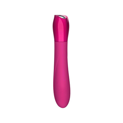 Foto 2 do produto Vibrador em Silicone com 7 Modos de Vibrações - Key Ceres by Jopen - 19,7 x 3,9 cm