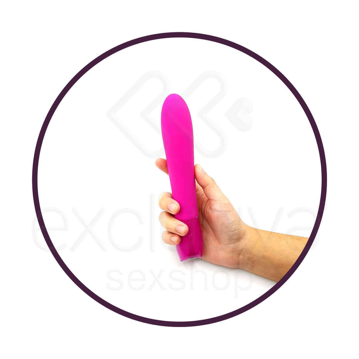 Vibrador em Silicone com 7 Modos de Vibrações - Key Ceres by Jopen - 19,7 x 3,9 cm - 4