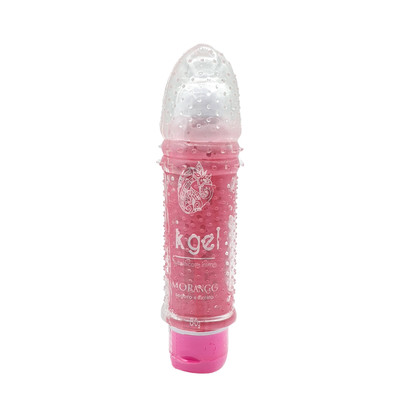 Foto 2 do produto Kit Kgel Lubrificante Íntimo no Formato Personal e Capa Peniana Extensora Transparente - K Import | 80g | Disponível em 3 Aromas