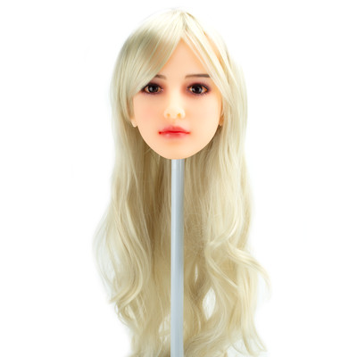Kimberly - Boneca Realística em TPE com Pele Branca, Cabelo Longo, Olhos Castanhos, Seios Pequenos, Vértebras em Aço e Acessórios - 25 Kg e 1,40 Metros de Altura
