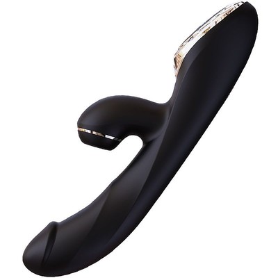 Foto 10 do produto Vibrador de Ponto G e Clitóris com Tela Led, 3 Modos de Pulsação, 9 Modos de Vibração e Aquecimento - Kiss Toy A-King Max Pro | 11,2 x 3,6 cm | Disponível em 2 Cores
