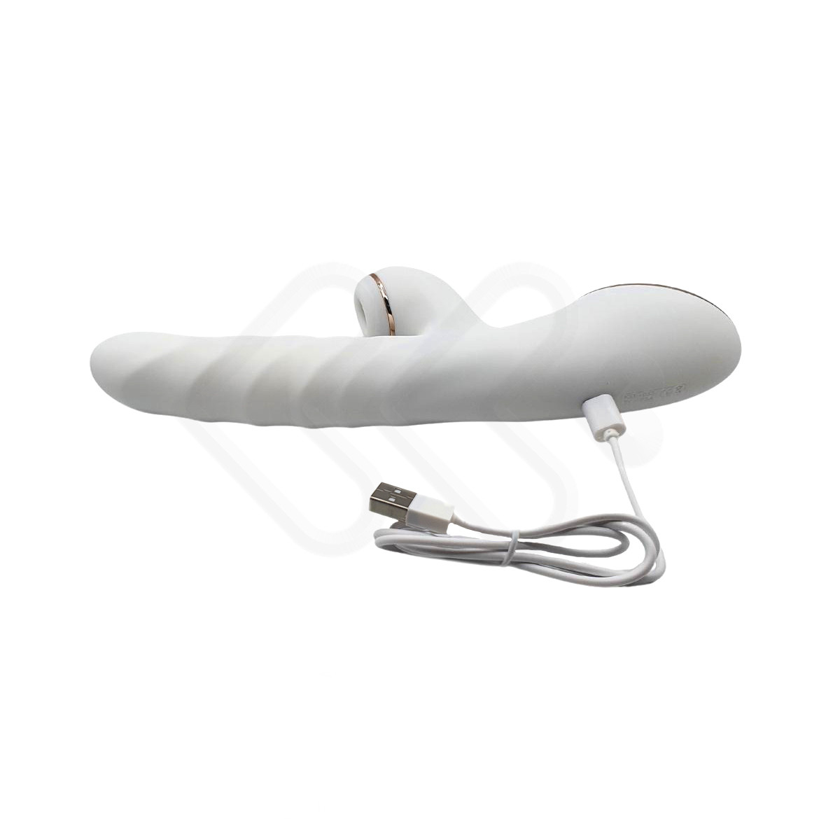 Vibrador 3 em 1 Recarregável com 9 Modos de Vibração, 3 Modos de Pulsação e Rotação - Kiss Toy A-King Max | 13 x 3,5 cm | Disponível em 2 Cores - 11