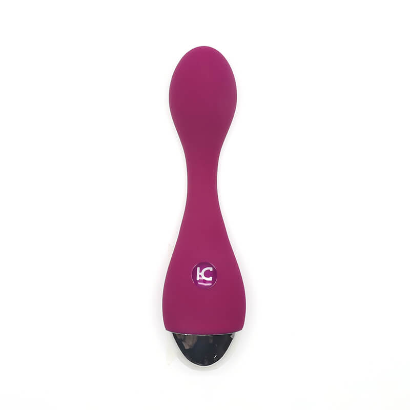 Vibrador Estimulador de Ponto G e Clitóris Recarregável com 10 Modos de Vibração e Recarregável - Kisstoy Evelyn | 14 x 3,5 cm - 5