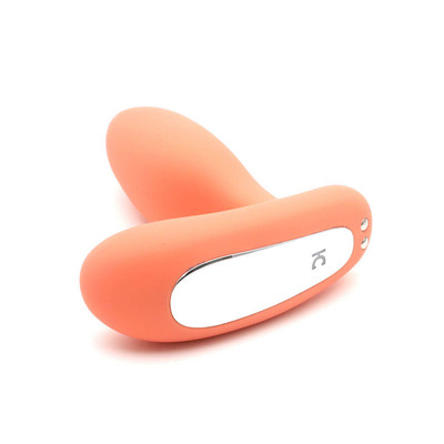 Foto 4 do produto Vibrador e Massageador de Próstata com 10 Modos de Vibração, Recarregável com Controle Remoto - Kisstoy Man Gordon | 9,4 x 2,9 cm | Disponível em 2 Cores