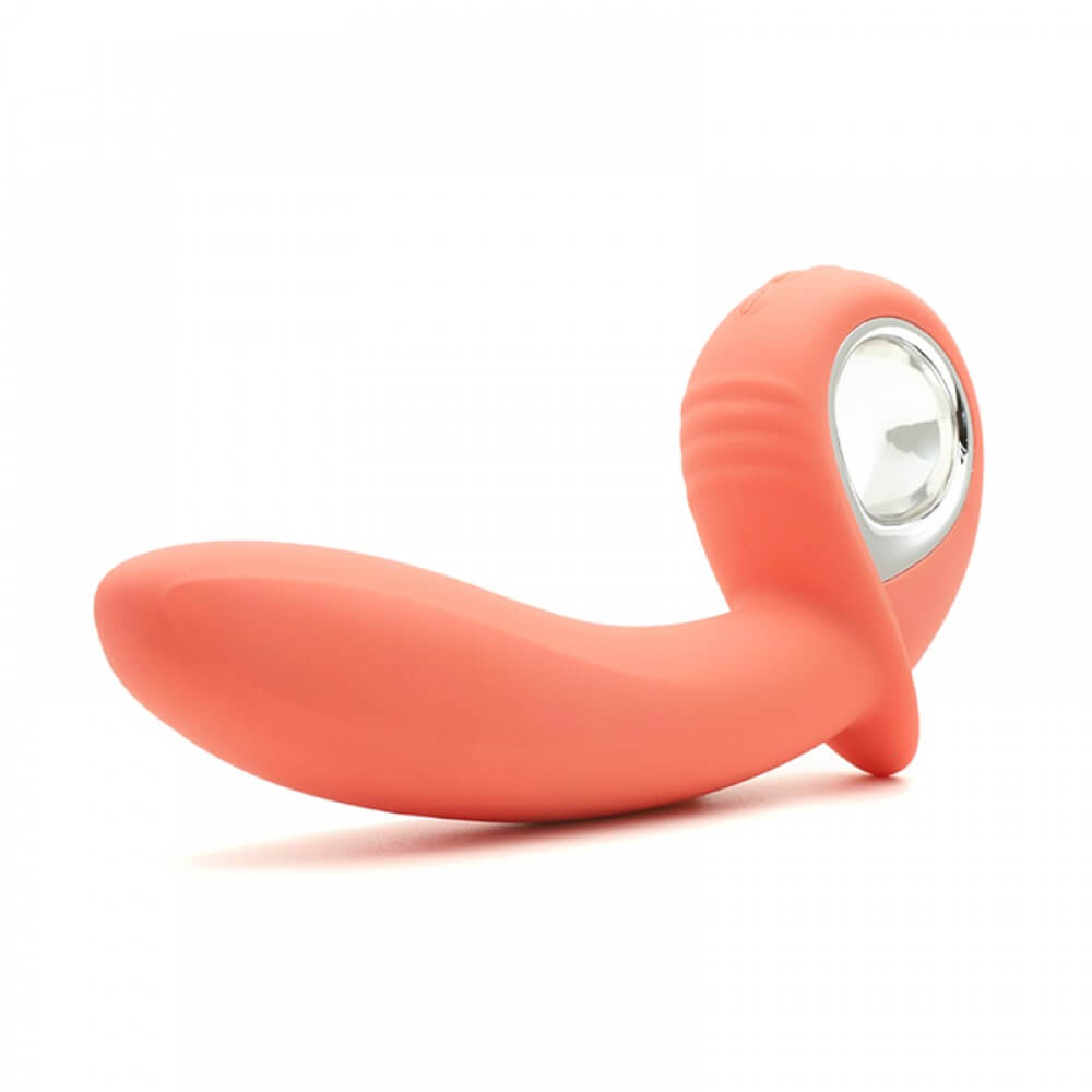 Kisstoy Man Klein Vibrating Butt Plug - Massageador de Próstata com Inflação de Ar e 10 Modos de Vibração | Cor: Laranja - 3