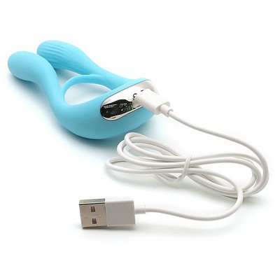 Foto 4 do produto Anel Peniano Feito em Silicone com Estimulador de Clítoris e 10 Modos de Vibração - Kisstoy Man Martin Cock Ring | Disponível em 2 cores