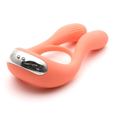 Foto 9 do produto Anel Peniano Feito em Silicone com Estimulador de Clítoris e 10 Modos de Vibração - Kisstoy Man Martin Cock Ring | Disponível em 2 cores