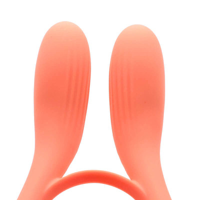 Foto 10 do produto Anel Peniano Feito em Silicone com Estimulador de Clítoris e 10 Modos de Vibração - Kisstoy Man Martin Cock Ring | Disponível em 2 cores