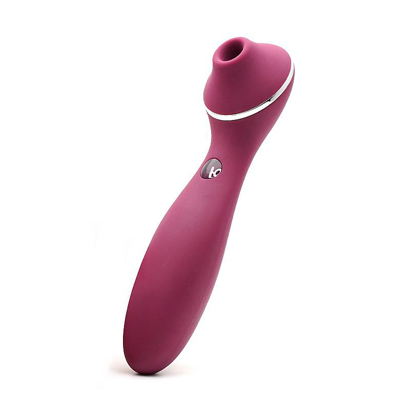 Vibrador Estimulador Duplo com 3 Modos de Pulsação e 10 Modos de Vibração Recarregável - Kisstoy Polly Plus | Disponível em 3 Cores - 6