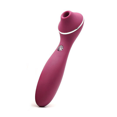 Foto 6 do produto Vibrador Estimulador Duplo com 3 Modos de Pulsação e 10 Modos de Vibração Recarregável - Kisstoy Polly Plus | Disponível em 3 Cores