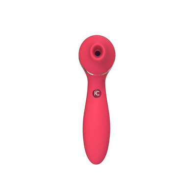 Foto 10 do produto Vibrador Estimulador Duplo com 3 Modos de Pulsação e 10 Modos de Vibração Recarregável - Kisstoy Polly Plus | Disponível em 3 Cores
