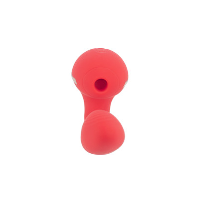 Foto 3 do produto Vibrador Estimulador de Ponto G e Clítoris com 10 Modos de Vibração e Tecnologia de Sucção em 5 Intesidades - Kistoy Tina | 19 x 5 cm
