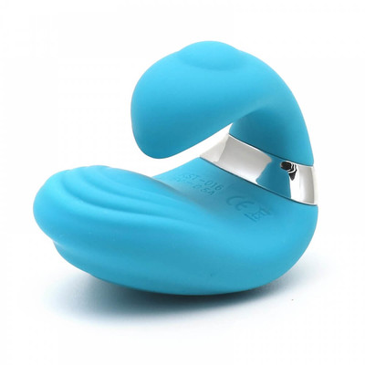 Foto 2 do produto Vibrador de Dedo com 5 modos de Vibração, Recarregável e Resistente à Água - Kisstoy Young Queeni | 4,8 x 3,4 cm