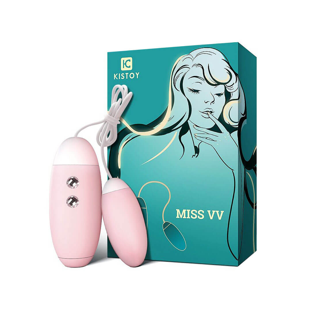 Vibrador Duplo em Silicone com 3 Intensidades de Sucção, 10 Modos de Vibração e Recarregável via USB - Kistoy Miss VV | Disponível em 2 Cores - 2