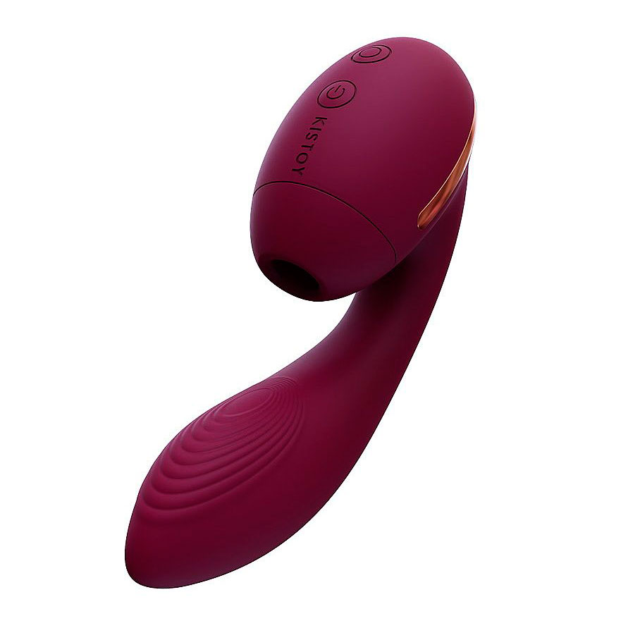 Vibrador Estimulador de Ponto G e Clítoris com 10 Modos de Vibração e Tecnologia de Sucção - Kistoy Tina Mini | 11 x 3,2 cm | Disponível em 2 Cores - 6