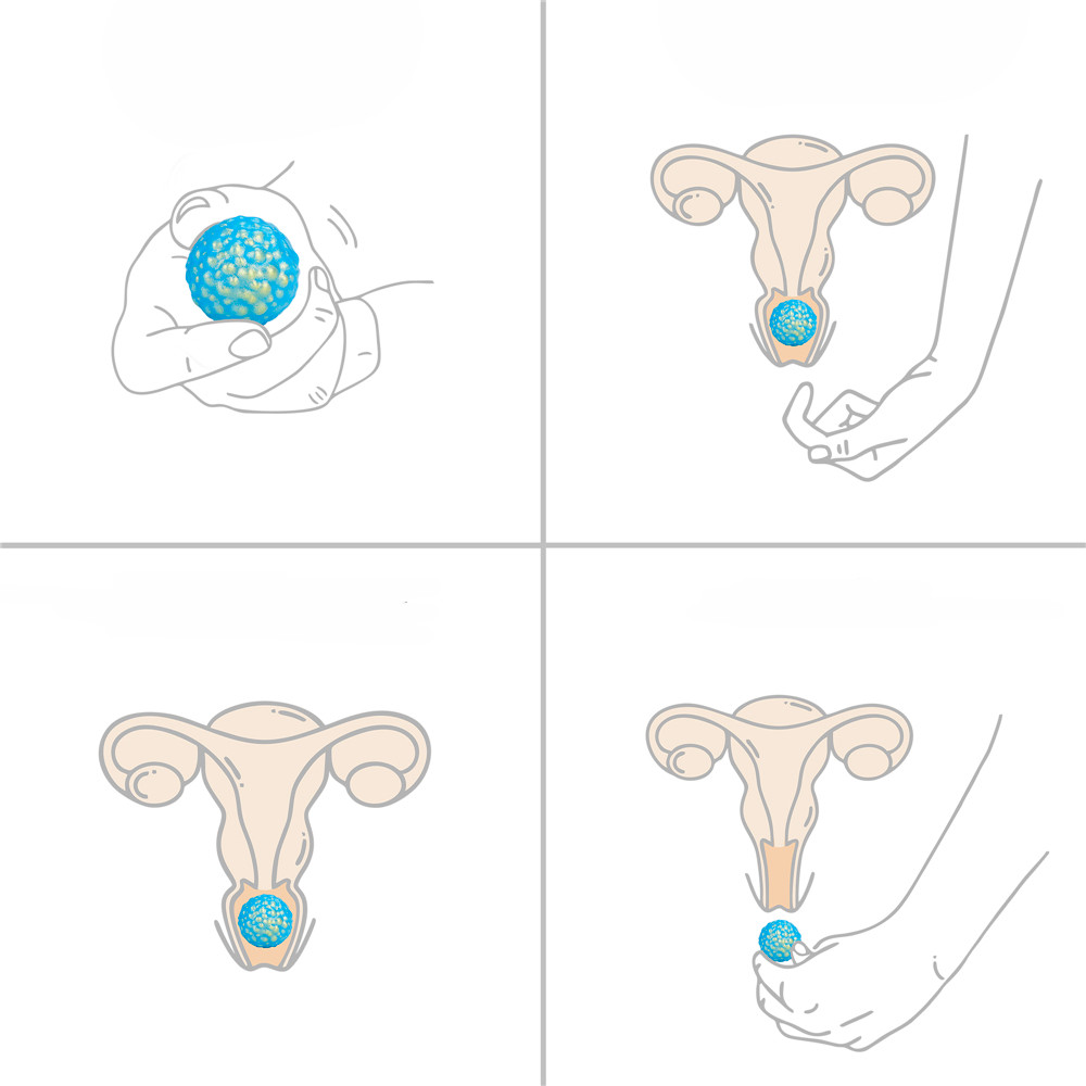 Kit com 2 Bolas em Silicone para Pompoar - LoveToy Ocean's Toner - 9